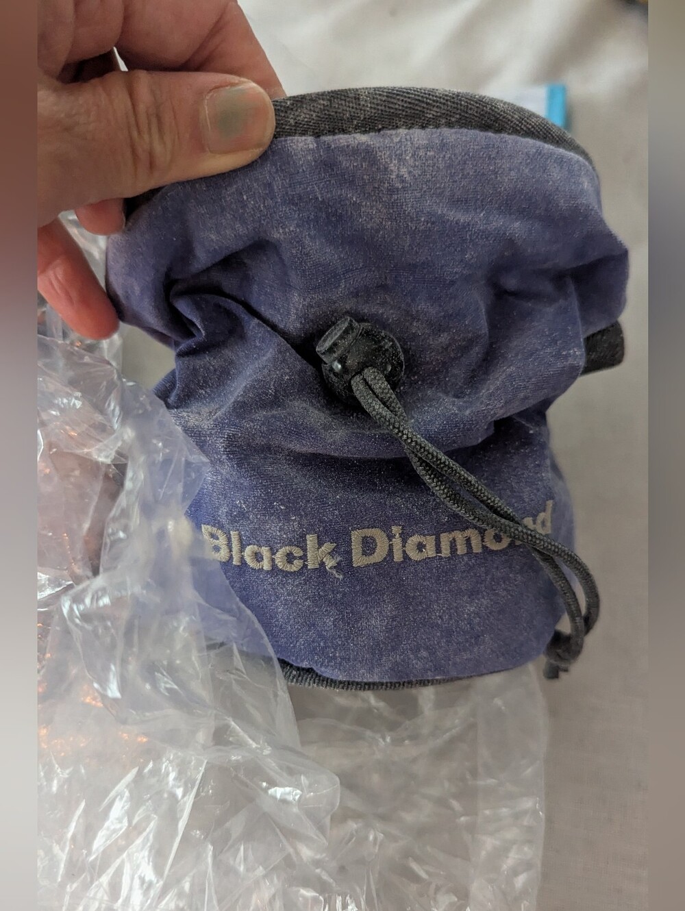 rock climbing chalk bag
